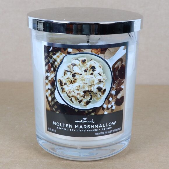 Hallmark Molten Marshmallow 16 oz Scented Candle - Picture 1 of 4